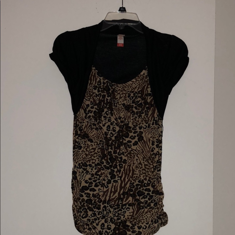 Leopard Print Top